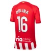 Maglia ufficiale Atlético Madrid Molina 16 Casa 2023-24 per Bambino